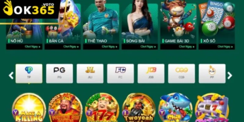 Đại Lý Ok365 – Lựa Chọn Đáng Tin Cậy Trong Thế Giới Cá Cược 3 Đa Dạng Sản Phẩm Cá Cược Cho Người Chơi