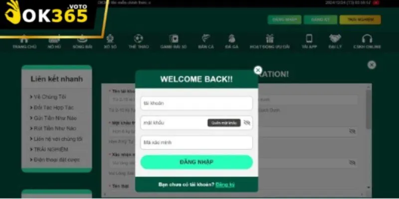 Hướng dẫn chi tiết cách Đăng nhập Ok365 nhanh chóng và an toàn 2 Hướng dẫn chi tiết cách đăng nhập Ok365 an toàn