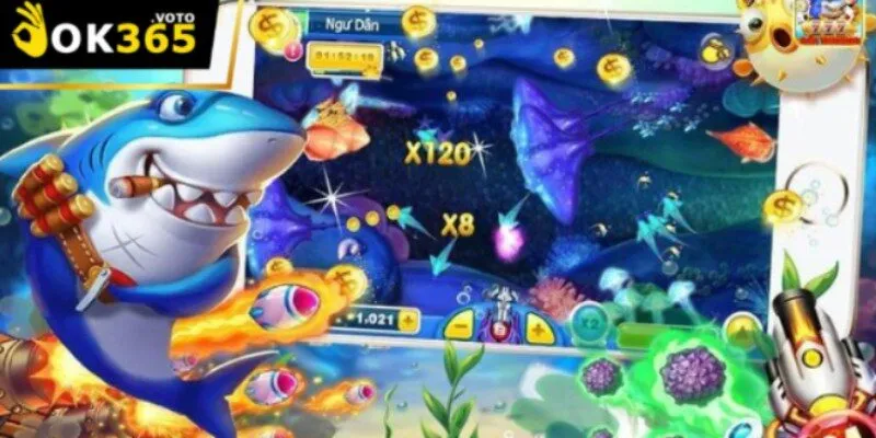 Bắn cá – Nhận thưởng liền tay cùng Ok365