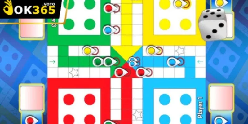 Ludo Quick – Trò chơi cá cược hấp dẫn trên Ok365 2 Quy định bước đi của quân cờ trong từng lượt đấu