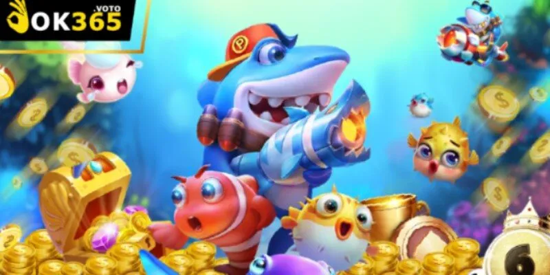 Ông Trùm Bắn Cá – Đấu Trường Cá Khủng, Thưởng Cực To 2 Đa dạng cá & Phần thưởng trong game Ông Trùm